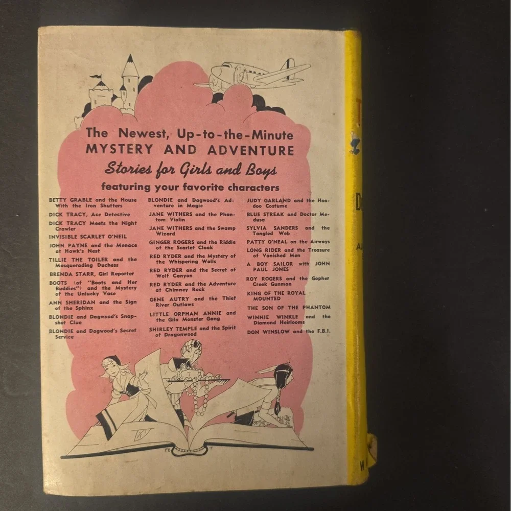 1943 Dick Tracy Ace Detective Chester Gould Whitman